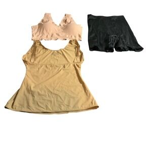 Asset & Lucky Brand, 3 pieces of Undergarments, Shapewear size Large